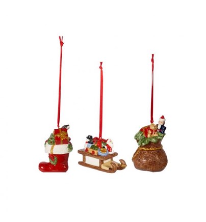 Nostalgic Ornaments Ukrasni darovi 3 kom.