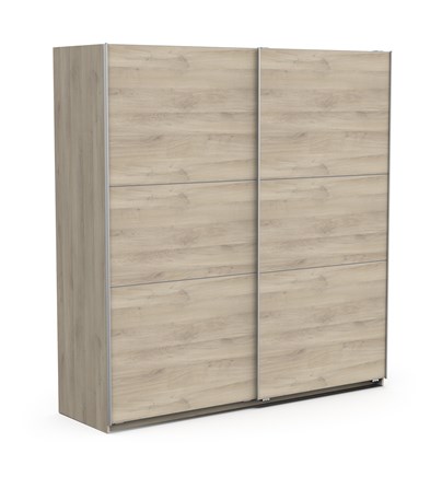 Ormar GHOST 200 (hrast kronberg, klizna vrata, 195x60x203)