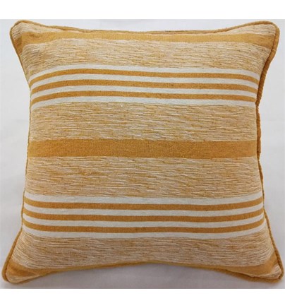  JASTUČNICA NIA ŽUTO BIJELA* 45X45 (L)