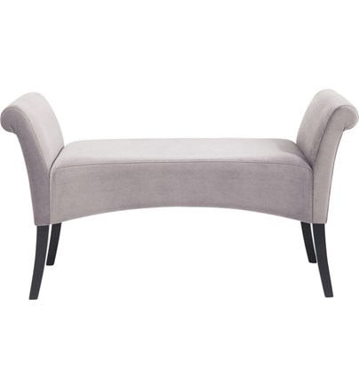 Klupa Motley Velvet Silvergrey