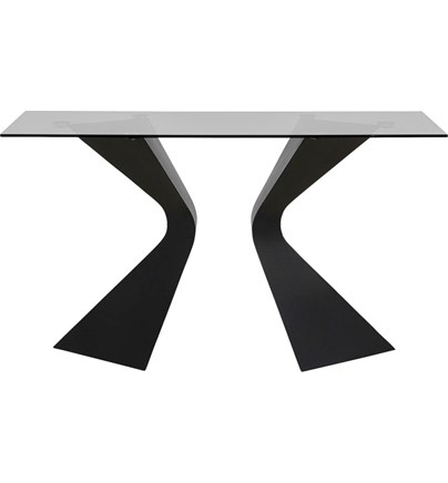 Konzola Gloria Black 140x81cm