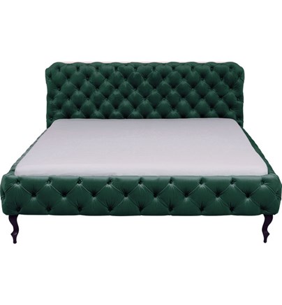 Krevet Desire Velvet Green 180x200cm