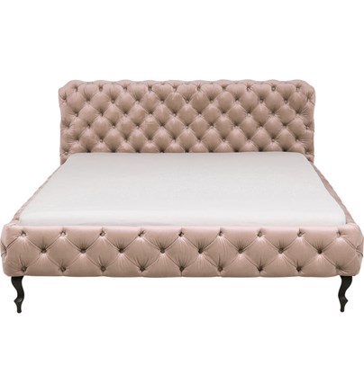 Krevet Desire Velvet Ecru 160x200cm
