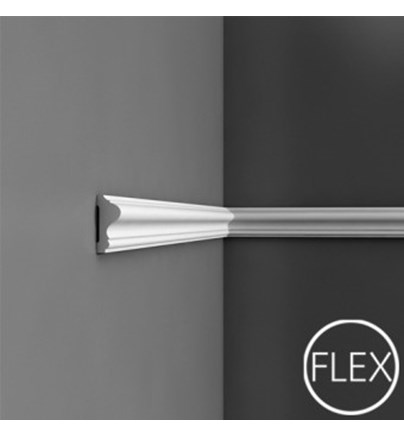 P8020F ORAC LUXXUS flexible panel moulding 200 x 6 x 2,5