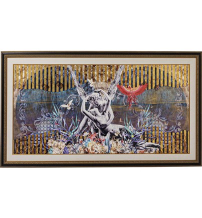 Uokvirena slika Lovers 180x106cm