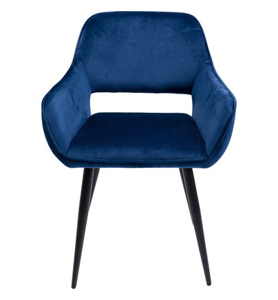 Stolica with Rukonaslon San Francisco Blue