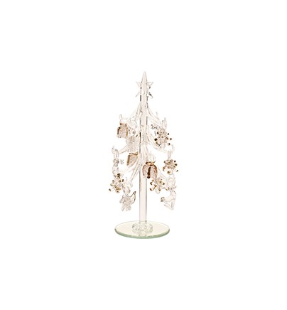 Winter Collage Accessoires Stakleno drvo s ukrasima